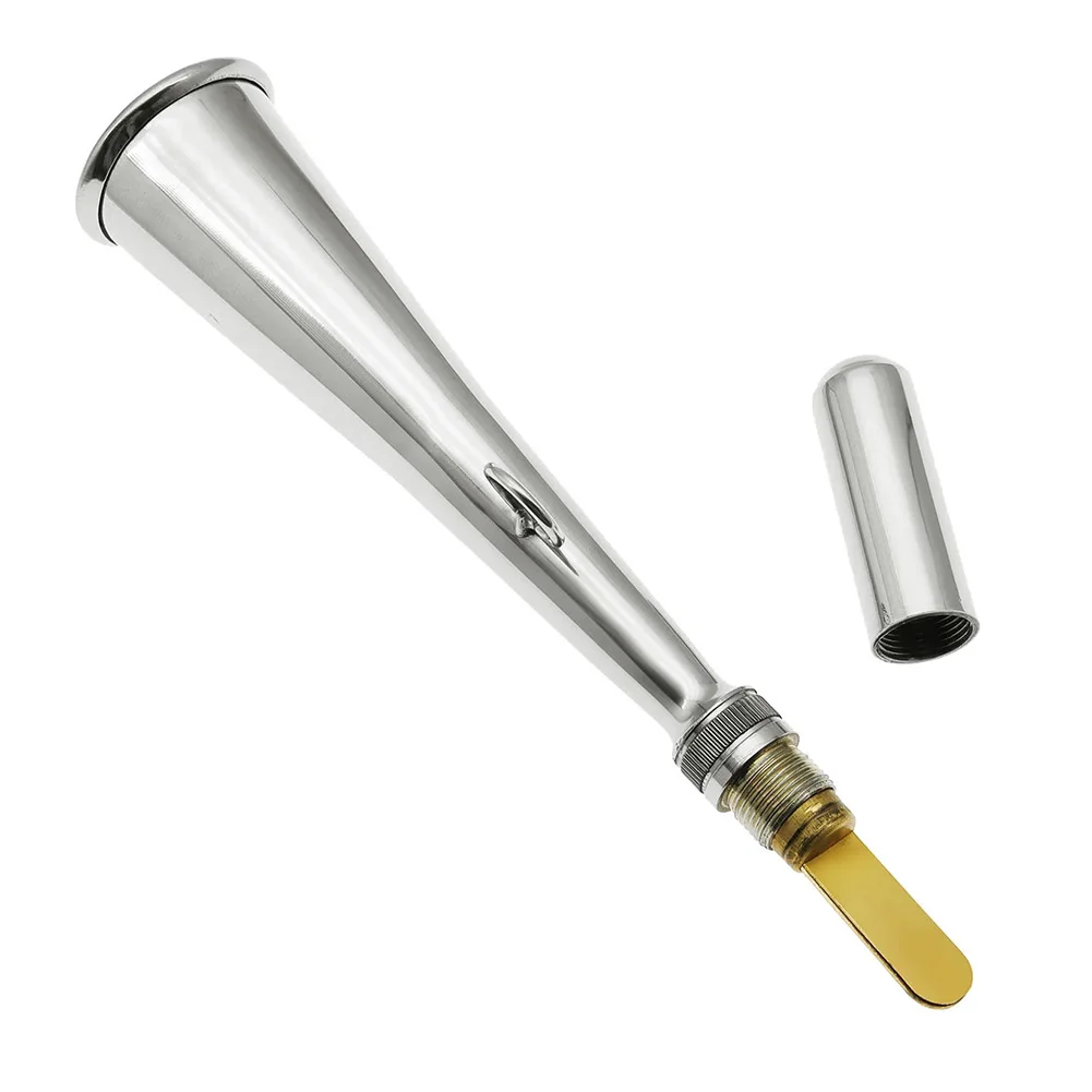 

Морской ручной туман для звукового сигнала со съемной конструкцией. Легкая конструкция из нержавеющей стали для удобного переноски.