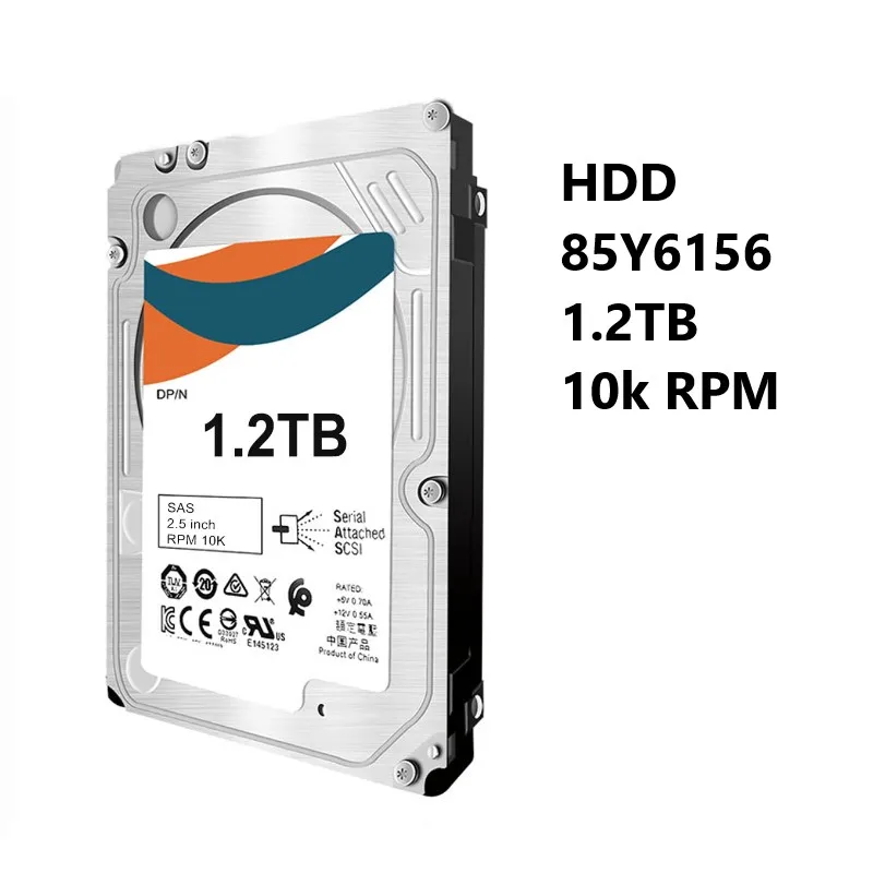 

NEW Hard Drive 85Y6156 85Y6155 00NC527 00AR327 1.2TB 10k RPM SAS 6G 2.5in Hard Drive HDD for I-B-M/LEN-OVO Storage System V7000