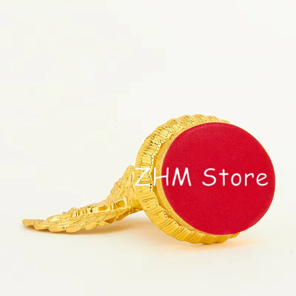 Alloy Metal Gilding Gold Fengshui Suppliers Lucky Roc Garuda Great Golden-winged Peng Bird Character