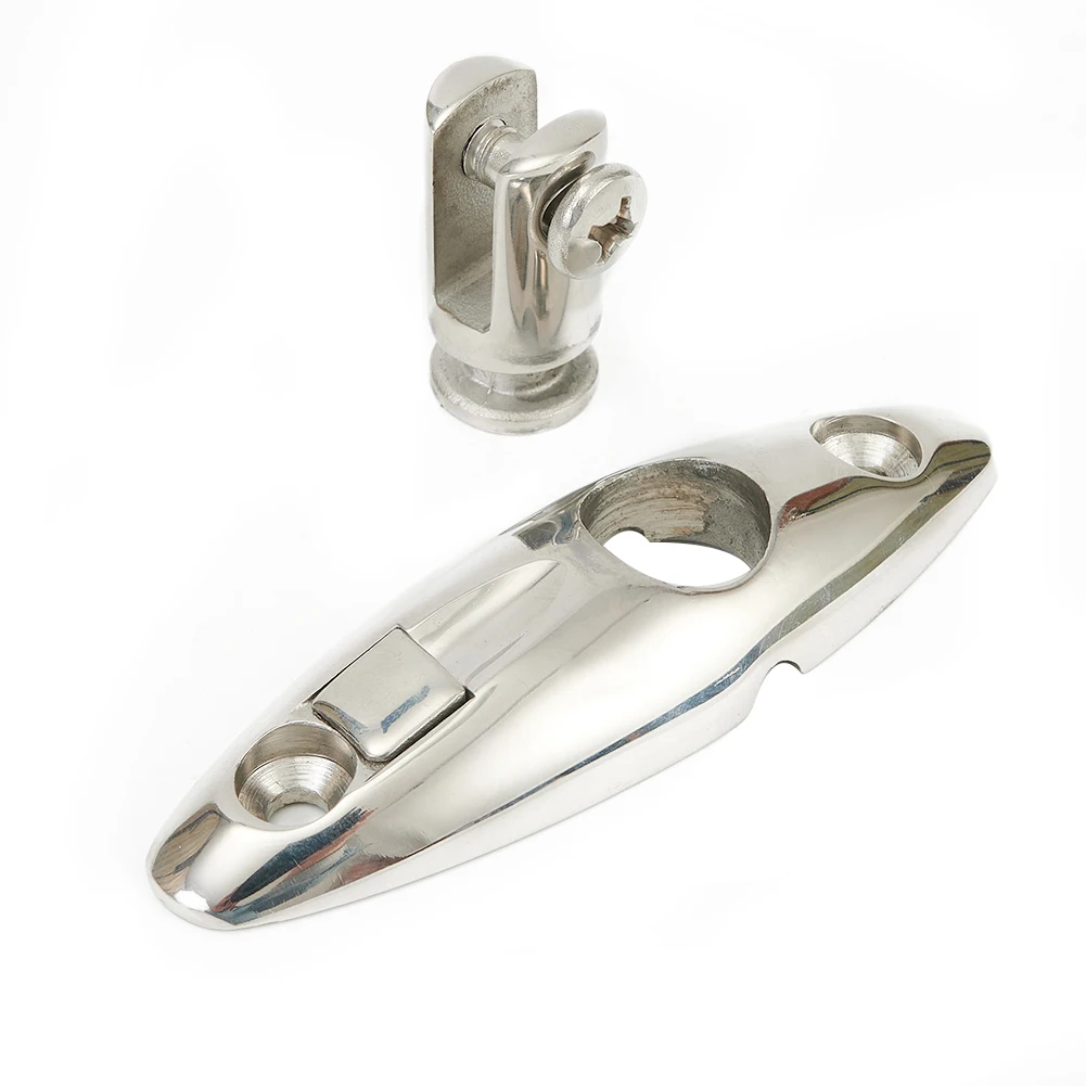 Scharnier Mount T316 Roestvrijstalen Quick Release Deck Scharnier Mount Bimini Top Marine Hardware 1 3/16 "X 3 1/2"