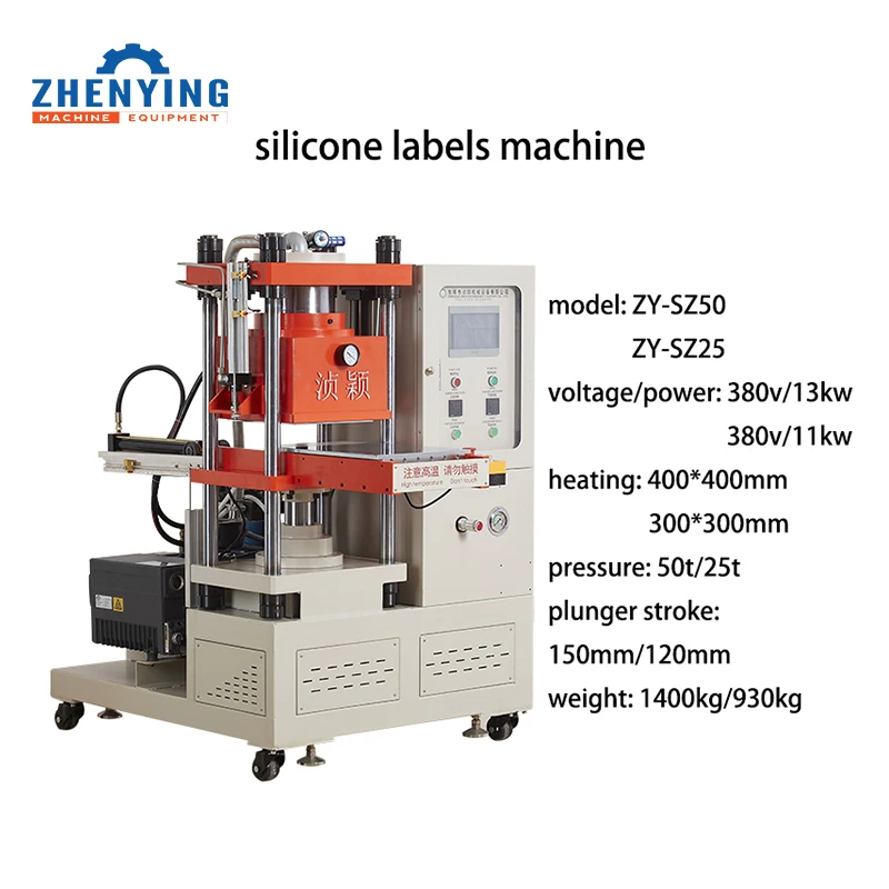 Automatic air Evacuation Vacuum Soft Silicone Heat Transfer Label Machines Rubber Keychain Making Machine