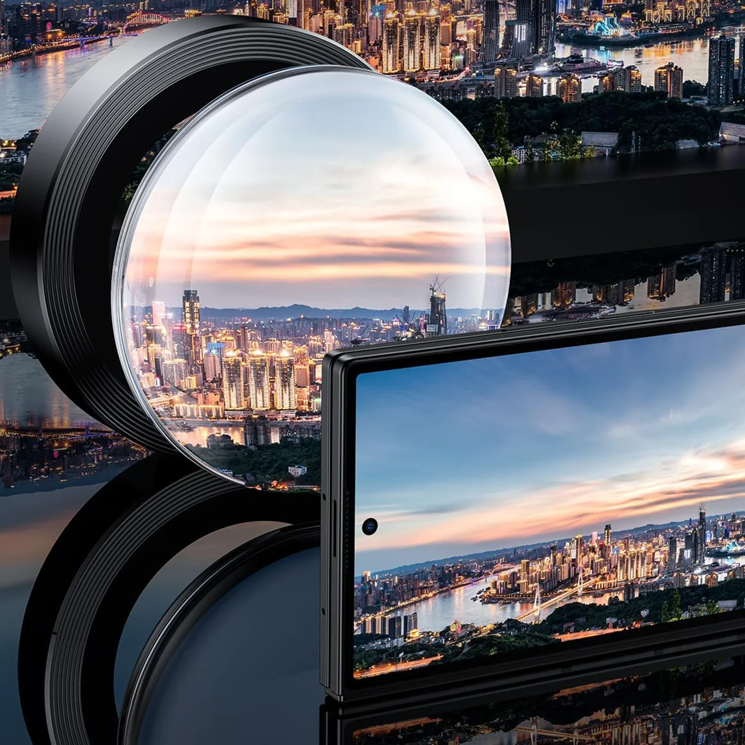 أفلام عدسة الكاميرا المعدنية والزجاجية لهاتف سامسونج جالاكسي Z Fold 7 الفردية سبيكة معدنية حلقة الزجاج المقسى واقيات الكاميرا لـ Fold7 #6