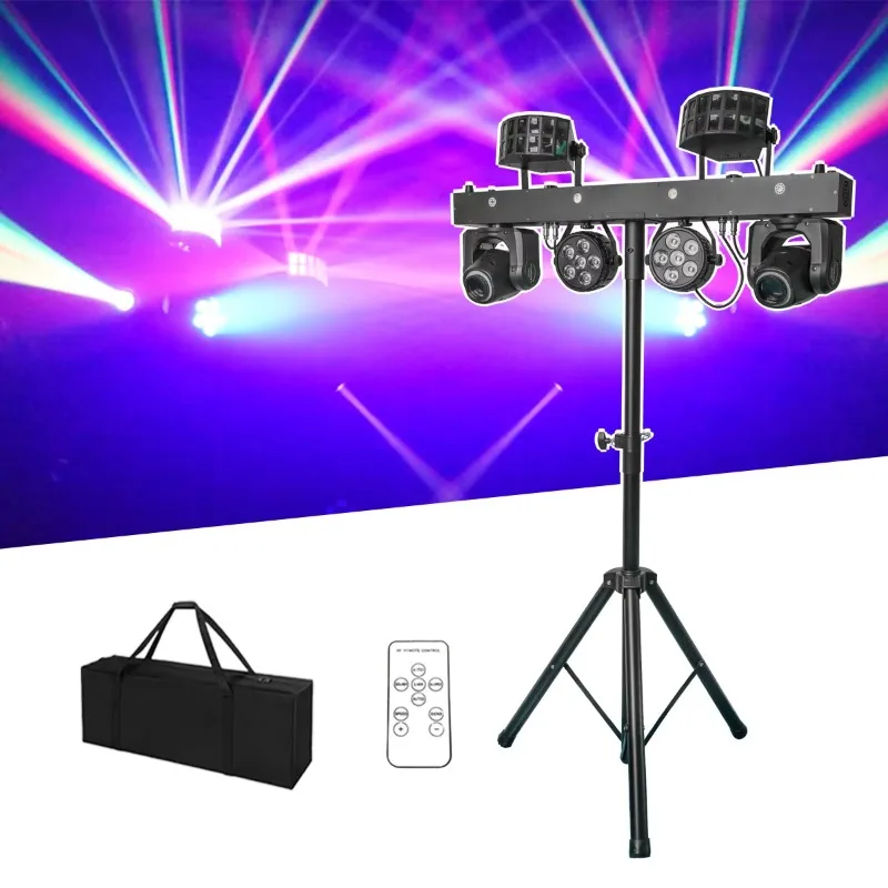 

Stage Light 30W Moving Head Portable Gig Bar with Spot FX Effect Butterfly Par LED Laser DMX512 for Party Wedding Dj Disco Club