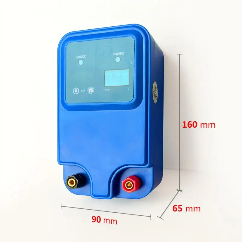 Electric Fence Energizer 1.5J 10KM Fence Charger OEM Portable Farm Controller Ac Electric Fence Energizers