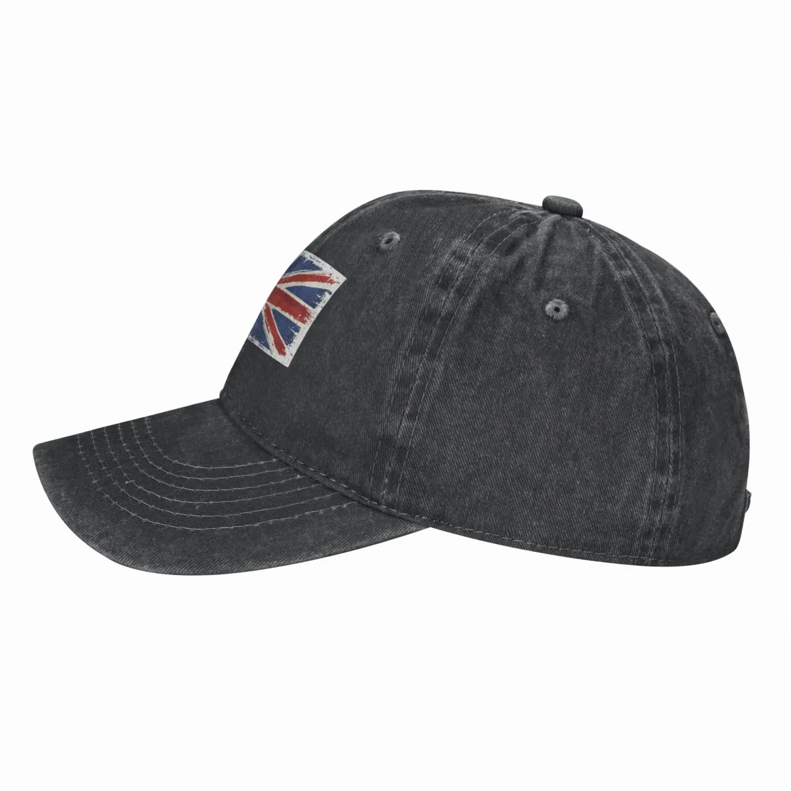 UK National Flag Country Snapback Cap Denim Cap Adult Unisex Four Seasons Hats for Women Cap for Men Hats One Size