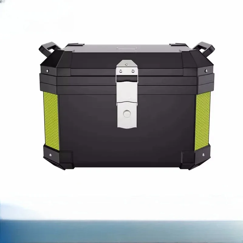 High Quality New Aluminium Alloy Motorcycle Tail Box, Durable Rear Storage Top Case