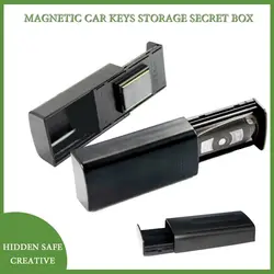 Creative Stash Key Safe Storage Box magnetico portatile Storage Box chiavi nascoste per auto Caravan Truck Home Travel Outdoor Camp