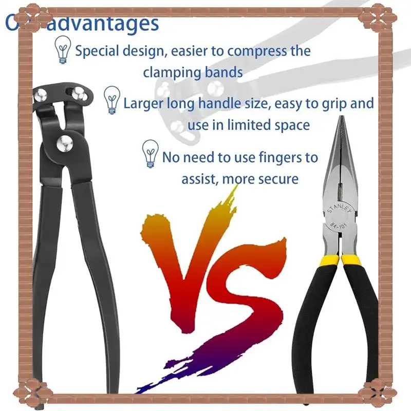 24-Hour Delivery Offset Boot Clamp Plier CV Joint Boot Clamp Pliers Replacement For 30600