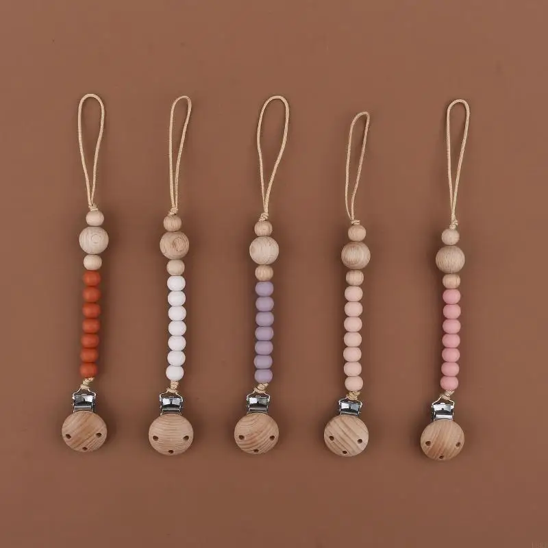 التسنين الخرز هوة كليب مهديء سلسلة كليب الرضع اللهايات الملحقات L8RB #4