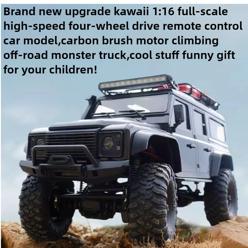 Cool Stuff Toy Car Funny Gift-Hot 1:16 Full-scale High-speed 4WD Rc Truck,Climbing Off-road Rc Cars,Monster Truck,Toys for Kids