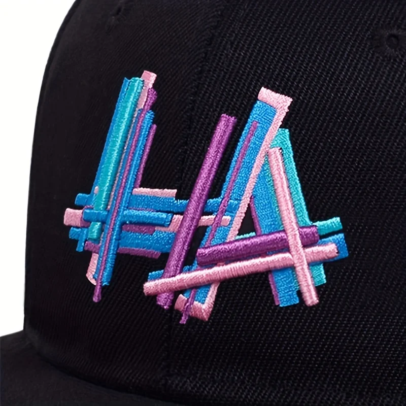 Unisex LA Brief Stickerei Hip-hop Hüte Frühling Herbst Outdoor Einstellbare Casual Baseball Caps Sonnenschutz Hut Sport Kappe – Detail 5
