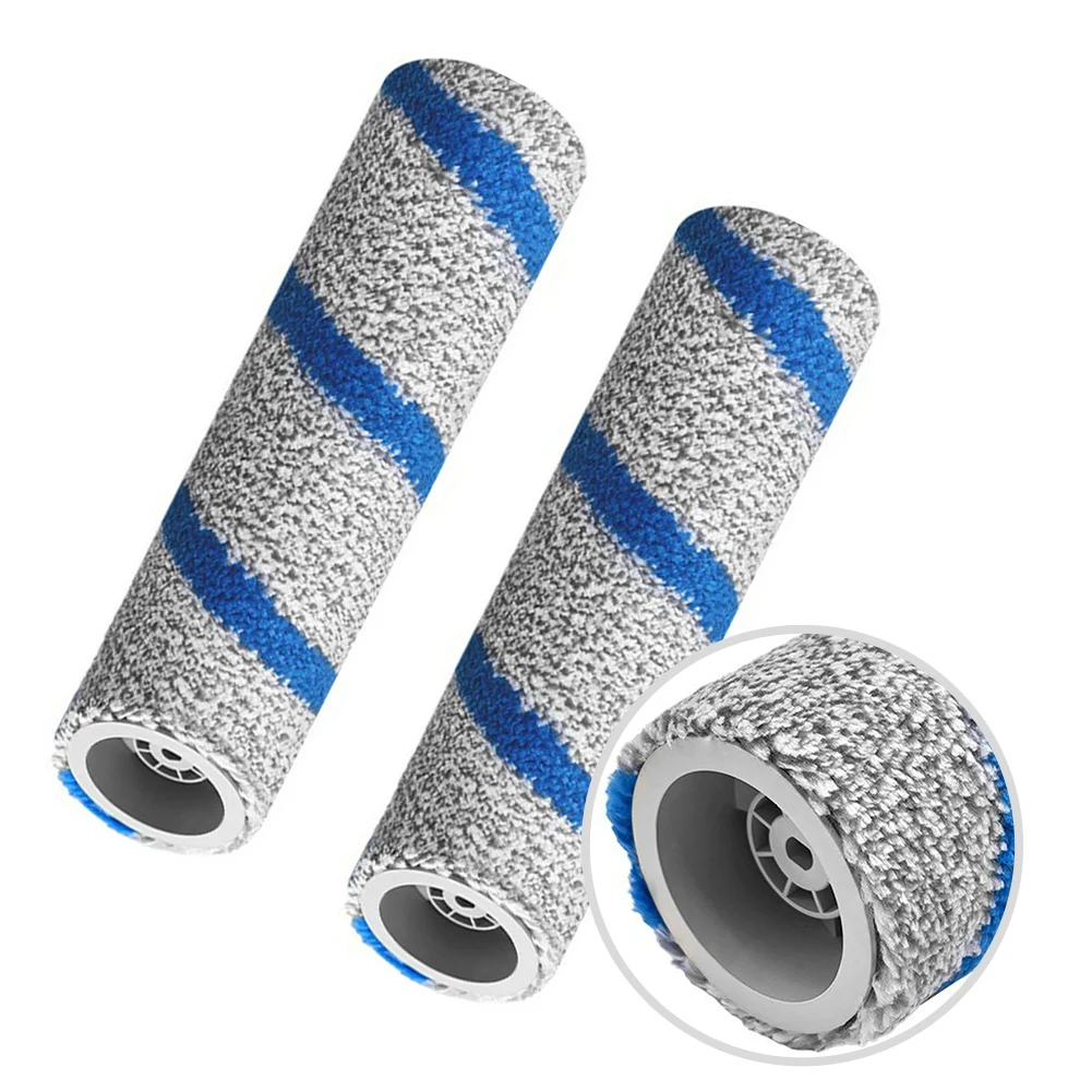 Omini Roller Robot Roller Mop Microfiber Cleaning Pad Machine Washable Pads Captures Dirt And Debris Maintains Optimal Moisture