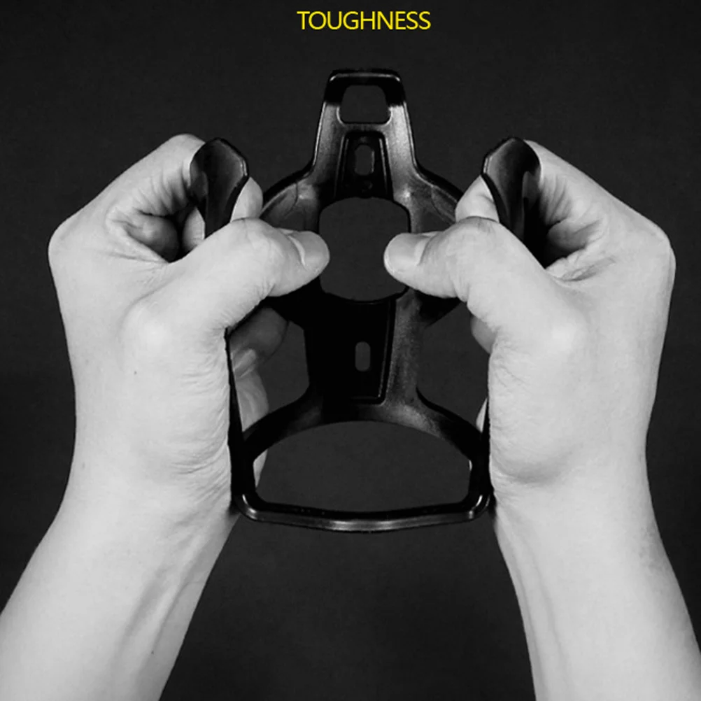 رف حامل زجاجات المياه على شكل قفص زجاجات الدراجة من UPKOCH لركوب الدراجات وغلاية الأكواب وإكسسوارات الدورة السوداء #1