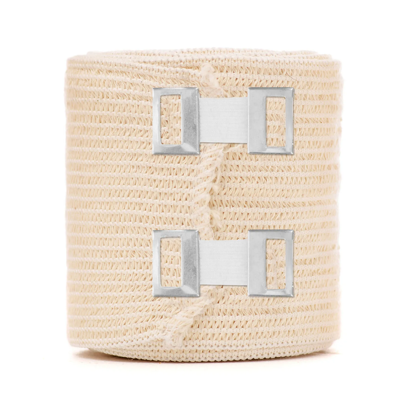 50Pcs Heavy Duty Aluminum Polyester Bandage Clips Secure Elastic Compression Bandages Replace Lost Broken Buckles Bandage Fixing