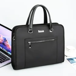 Mens Bolsas Malas Documento Bag Messenger Laptop Bag Maleta De Negócios Dos Homens Grande Capacidade File Bag Bolsa De Reunião