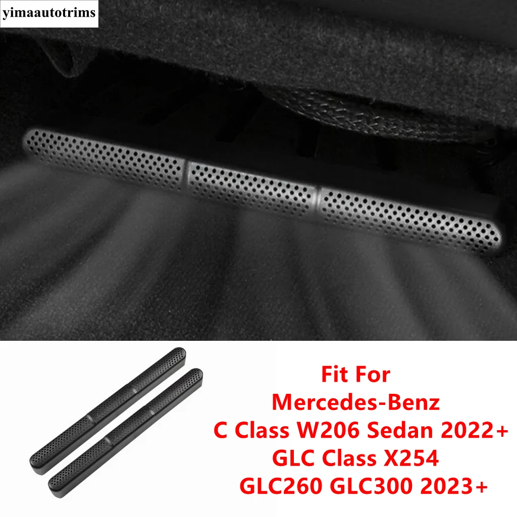 

Seat Under Floor Air AC Outlet Dust Cover For Benz C Class W206 Sedan 2022 2023 2024 / GLC Class X254 GLC260 GLC300 2023 2024