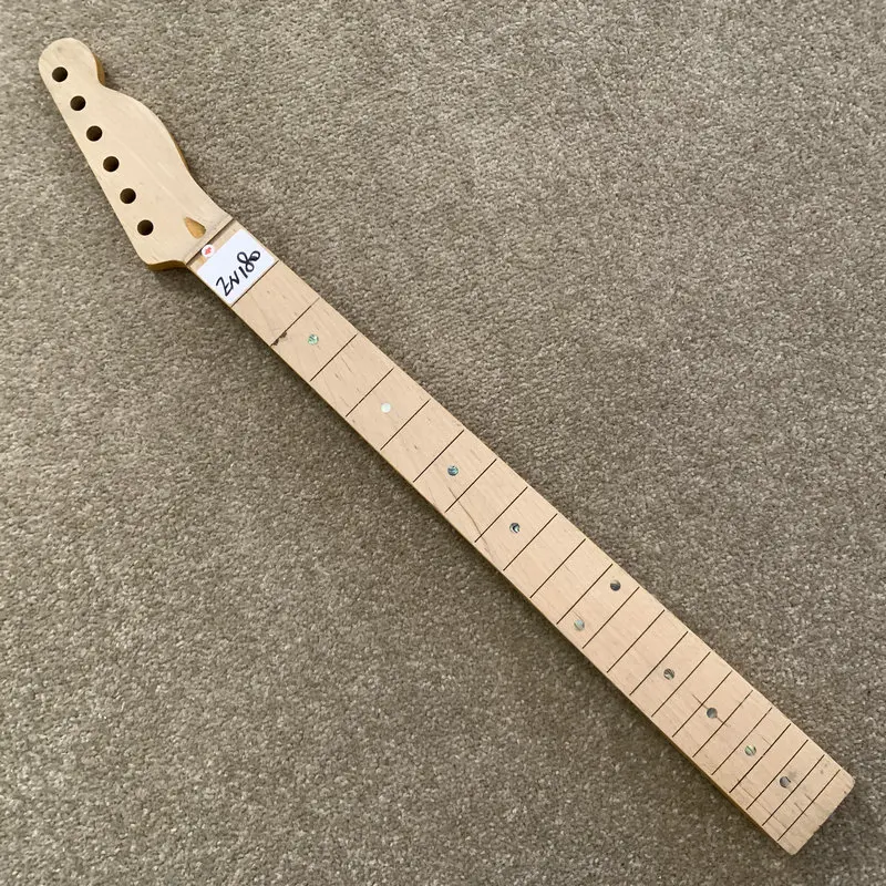 EN180 Custom Order Unfinished TL Guitar Neck No Frets with Rosewood Back Inlay Tele Guitar DIY Replace OEM Order Accept