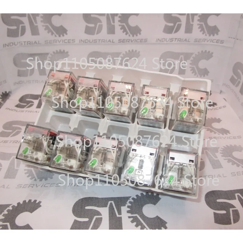 SS  10 Pcs   MY4N-GS 24VDC 14 pin   for Omron Relay 10 Pcs FAST SHIPPING