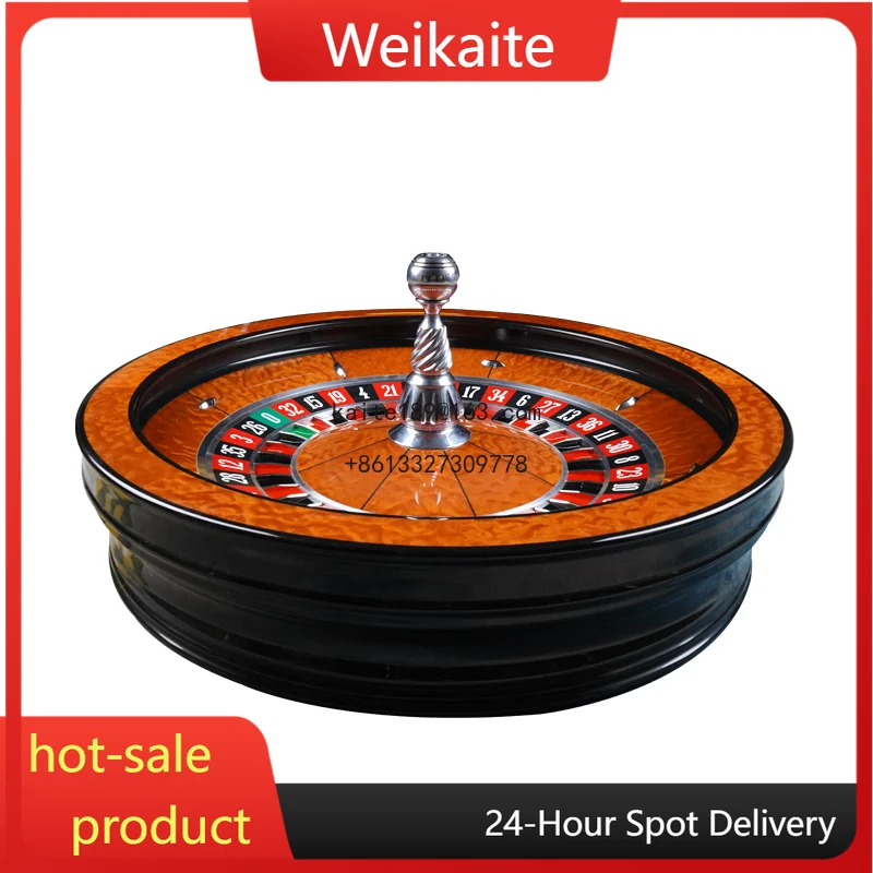 Roda Roulette Kayu Solid Mewah Profesional Berkualitas Tinggi YH 32 Inci