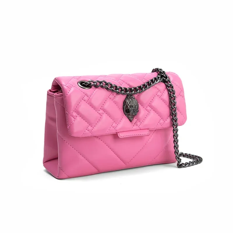 KURT GEIGER LONDON Pink Luxury Designer Eagle Head Various Styles Chain Ladies Crossbody Bags for Women Purses and Handbags