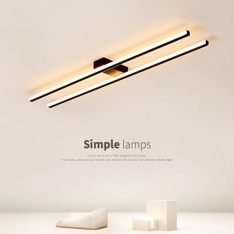 Long Strip Corridor Lamp Wardrobe Ceiling Light  Entrance Foyer Indoor Lighting Fixture