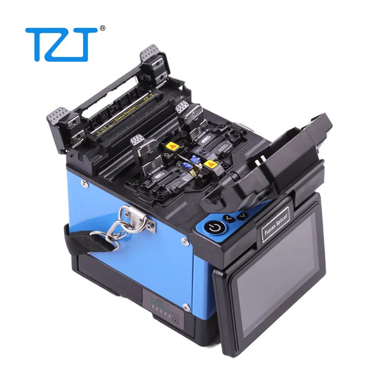 TZT JW4108H High-Precision ARC Fusion Splicer Fusion Splicing Machine Supports Automatic & Manual Modes