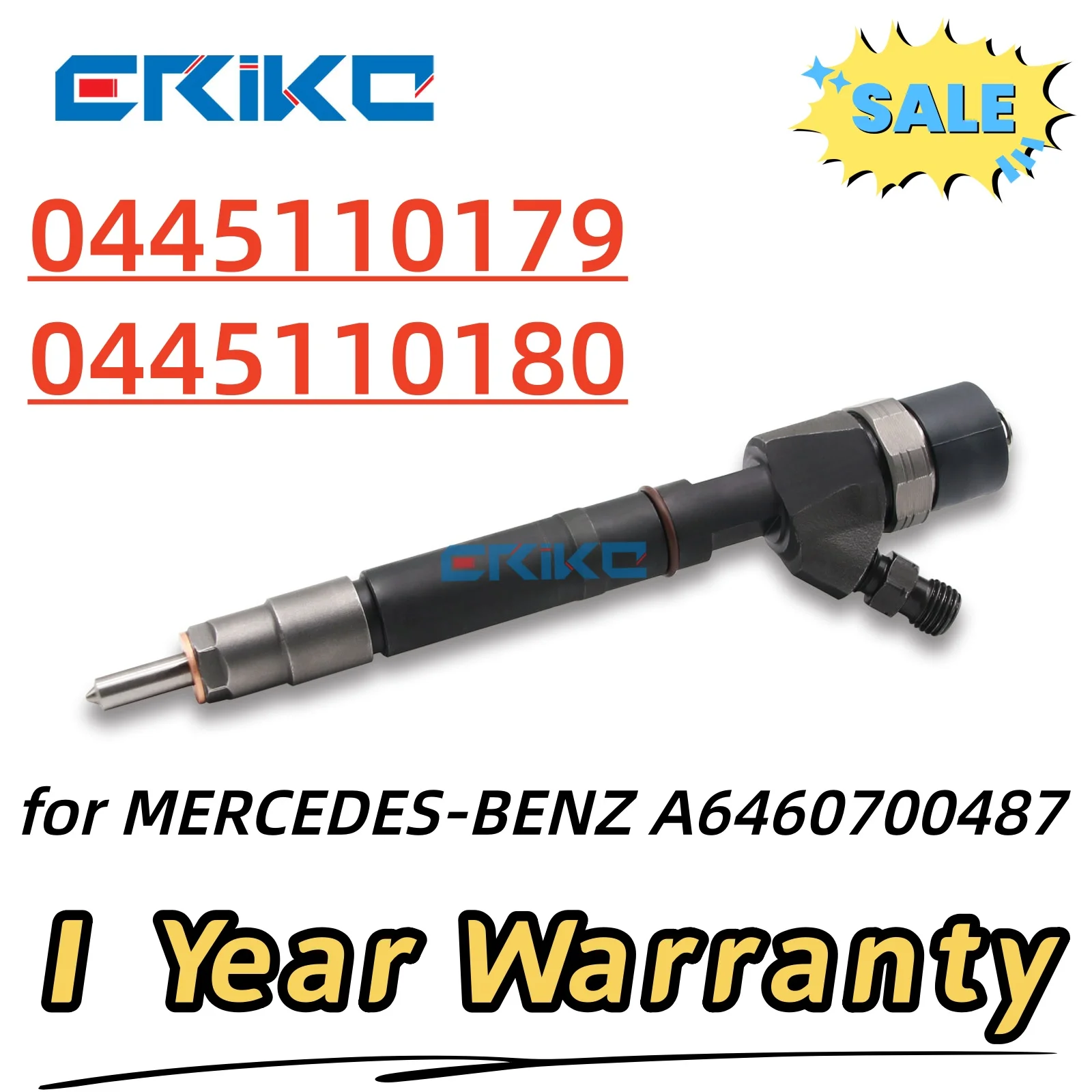 0445110179 0445110180 حاقن الديزل A6460700487 6460700487 لمرسيدس بنز 0 445 110 179 حاقن الوقود التلقائي 0 445 110 180 #1