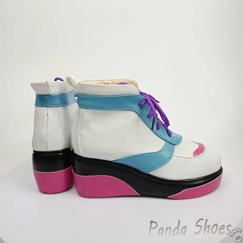 Re ontariRem Ram Neon City Cosplay Shoes, Anime Cos Boots, Comic Encounaker, Costume Prop Shoes, Halloween Party