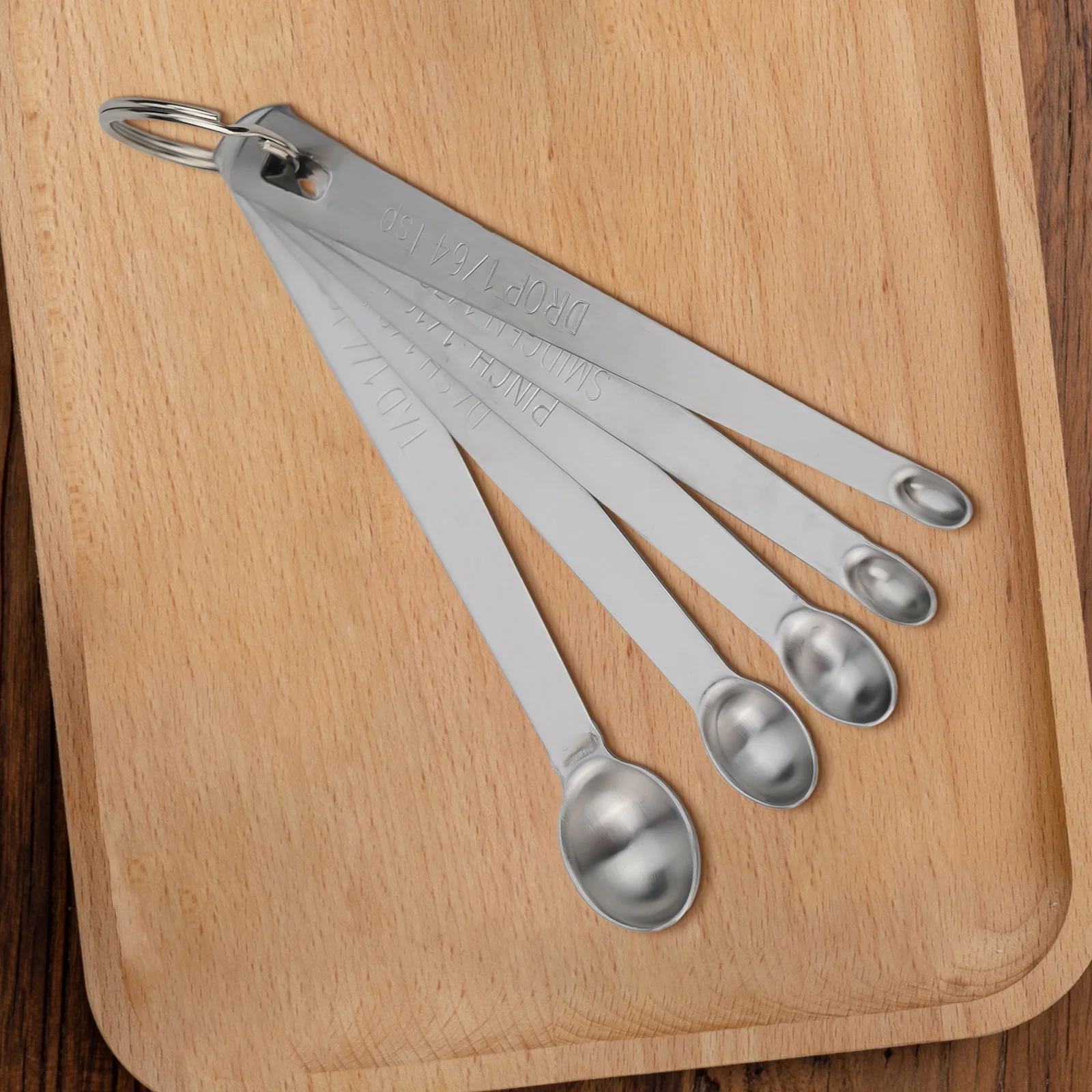For Baking Seasoning Measuring Spoons High quality Kitchen Measuring Mini Set Spoons Stainless Steel Tool 10.5cm