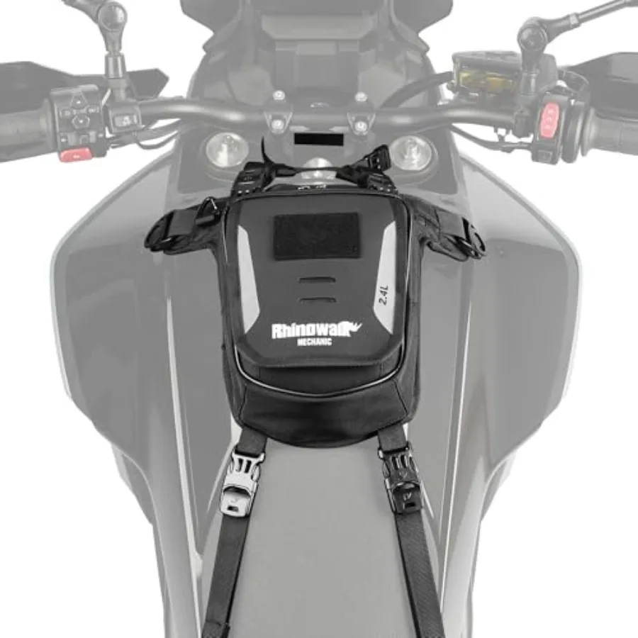 

Motorcycle Fuel Tank BagMotorbike Tank Bag with Mobile Phone Pocket Thigh bag Leg Waist Chest Pouch 2.4L Backpack Motor Cycle A