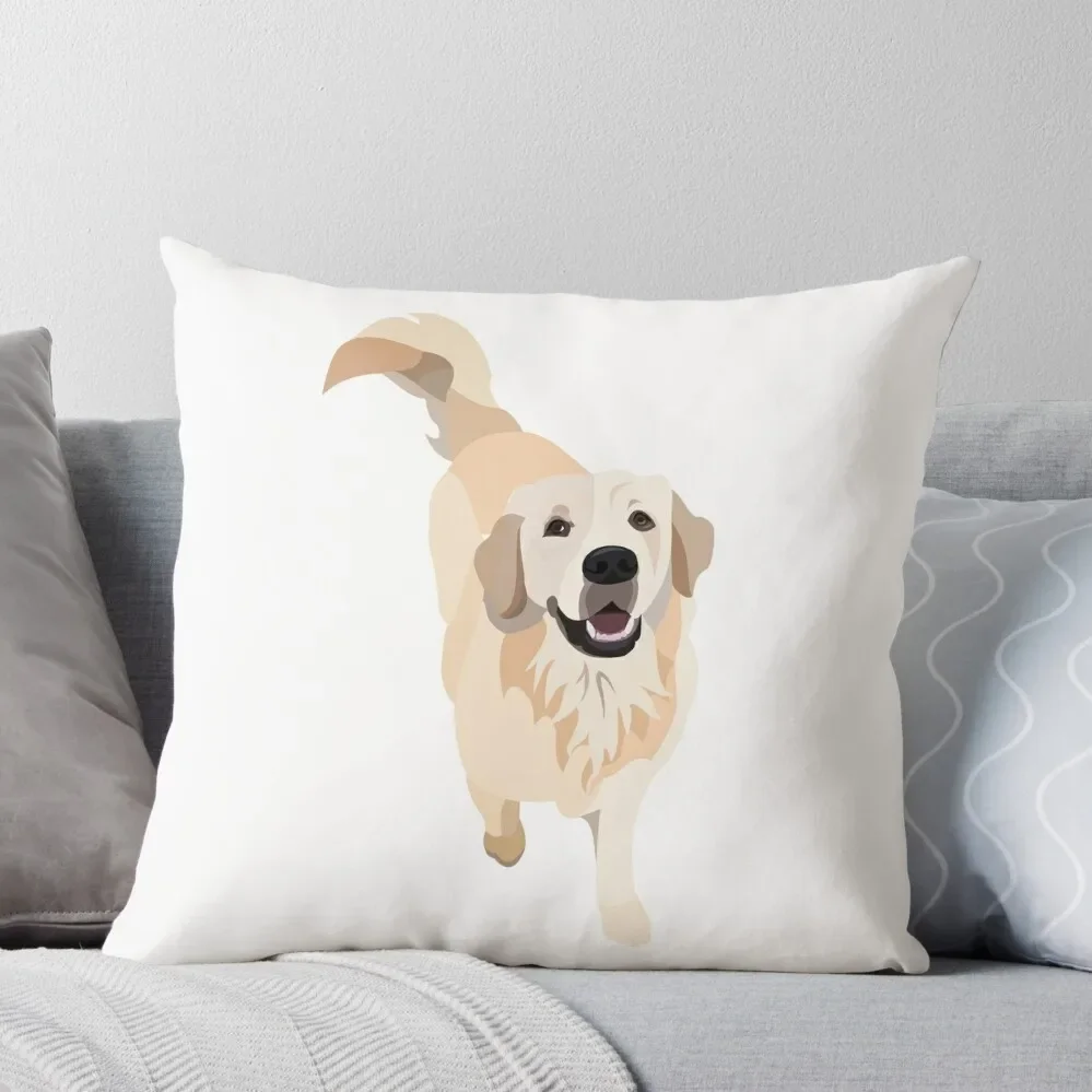 

Golden Retriever Doggo Throw Pillow Christmas Cushion For Home Christmas Pillow Cases