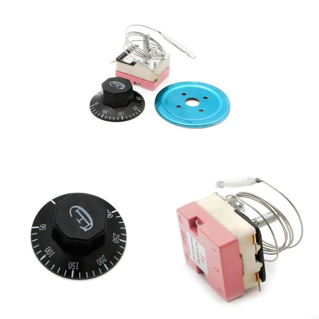 F92F Thermostat Temperature Control Switch Electric Oven 50-300 Degrees Celsius