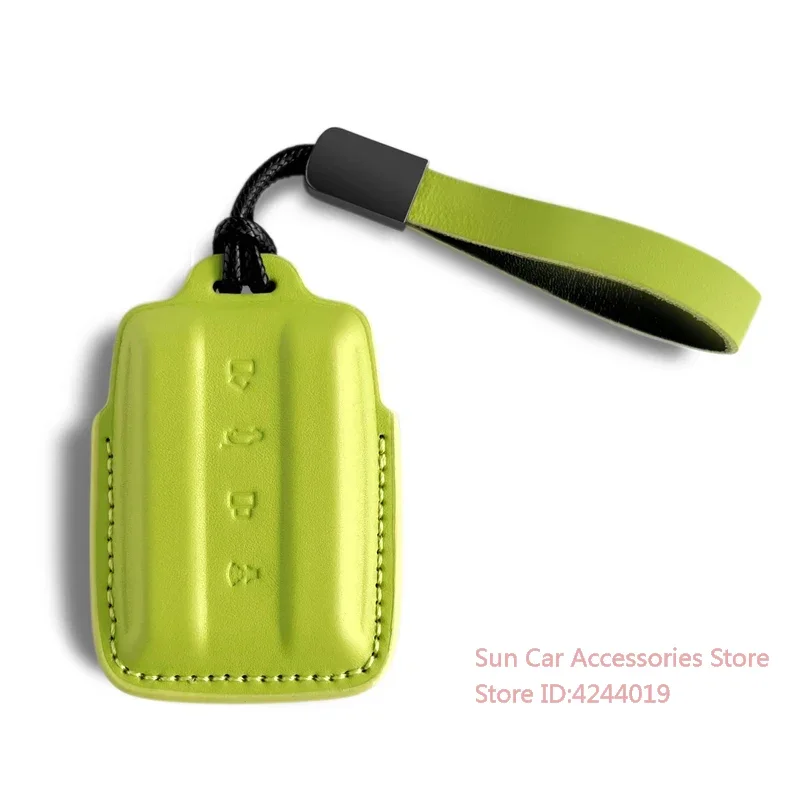 

For Tank 300 400 500 Leather Car Remote Key Case Cover Multiple Styles and Colors Available Keychain Accesorios