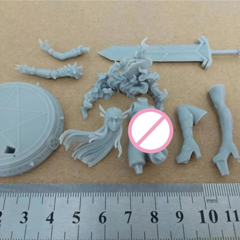 Magik Nsfw Full Resin Figure 1/24 Scale 75mm Assemble Miniature Garage Model Kit Unassembled Unpainted Diorama Toys