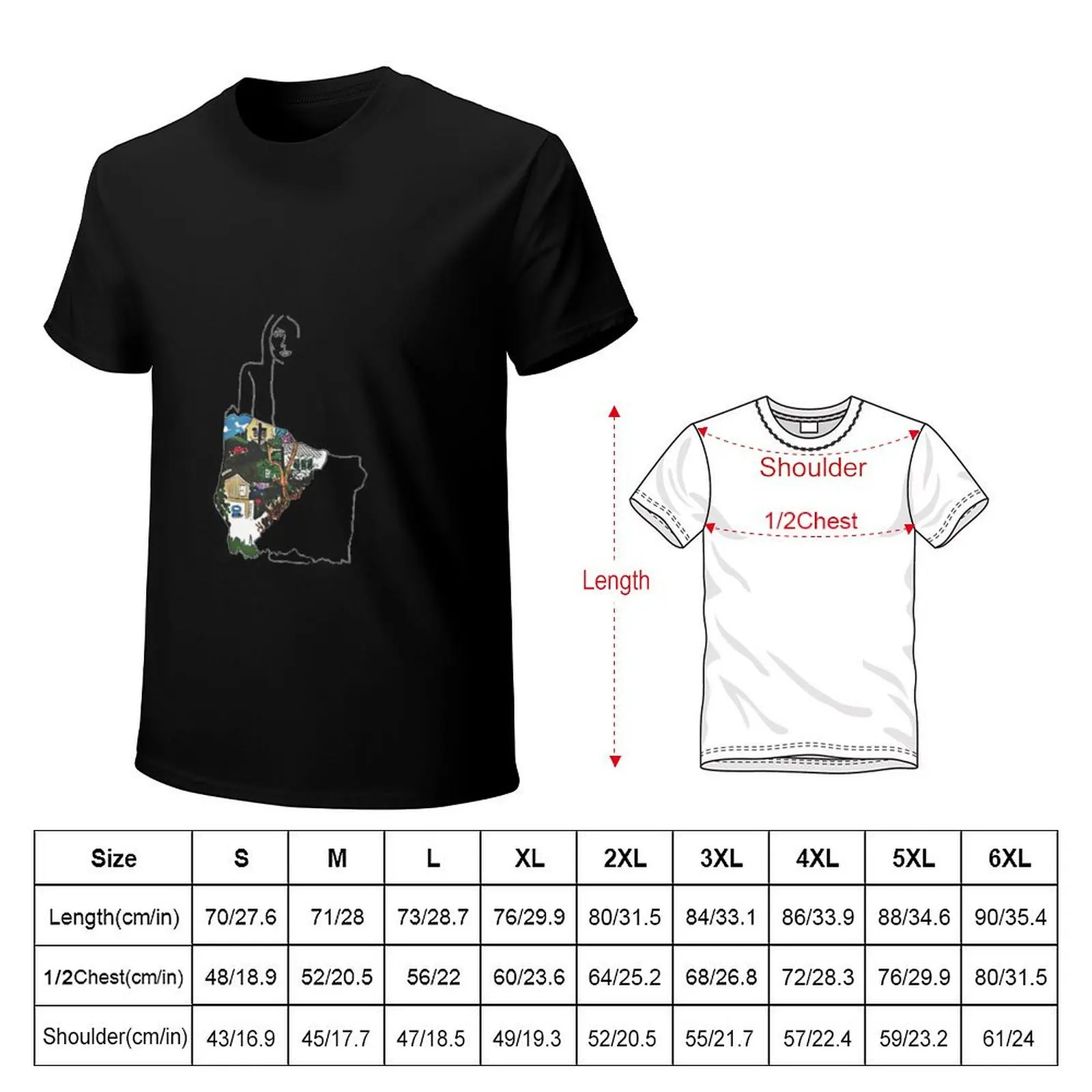 Ladies of Canyon Joni Mitchell Folk T-Shirt Gym Exercise Short Sleeve T-Shirt