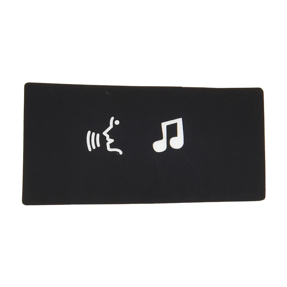 

Direct Replacement Steering Wheel Control Button Repair Decals Stickers for Ford 2010 2012 Vinyl Overlay Front Vehicle