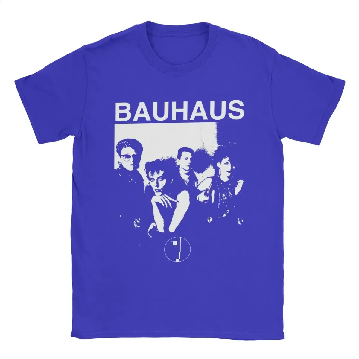 Erkek Bauhaus 80s Goth T shirt pamuk giyim moda kısa kollu Shirts Tees yazlık T-Shirt  graphic t shirts  men clothing  2024