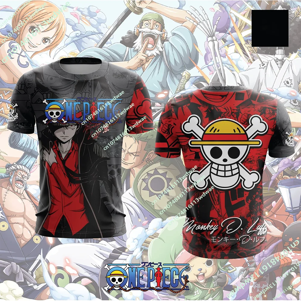 

One Piece Anime Series Luffy Zoro T-Shirt 3D Printing Football Jersey Men's Cosplay Special Edition Kid Breathable Sports Jersey