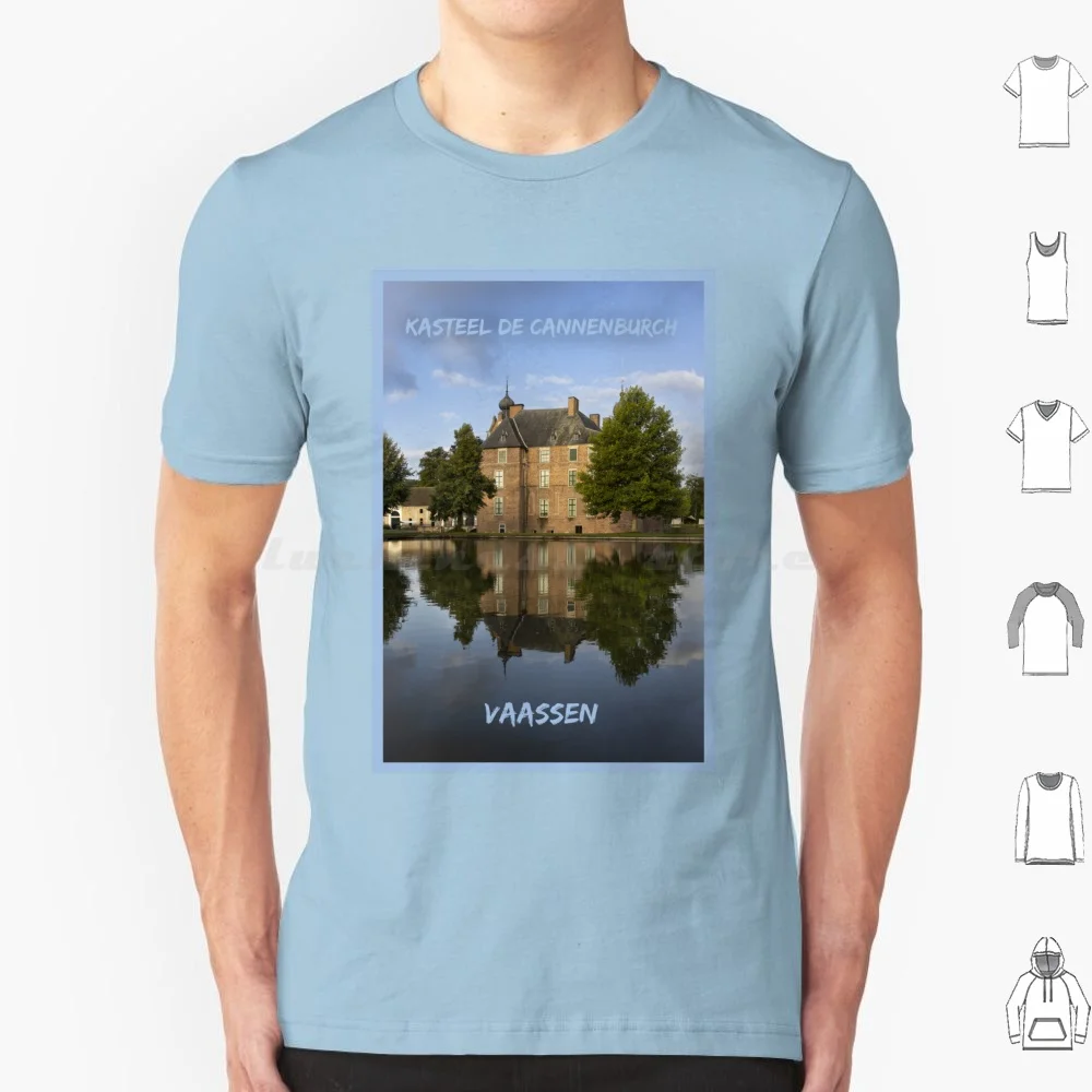 Early Morning , Cannenburg Castle , Netherlands T Shirt Men Women Kids 6xl Castle Cannenburch Vaassen Cannenburgh Cannenburg