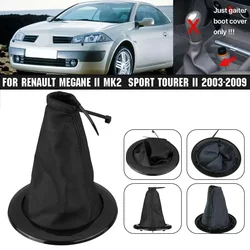 PU Leather Gear Shift Collar Gaiter Boot Cover For Renault Megane 2 MK2 II/Sport Tourer II 2002-2009