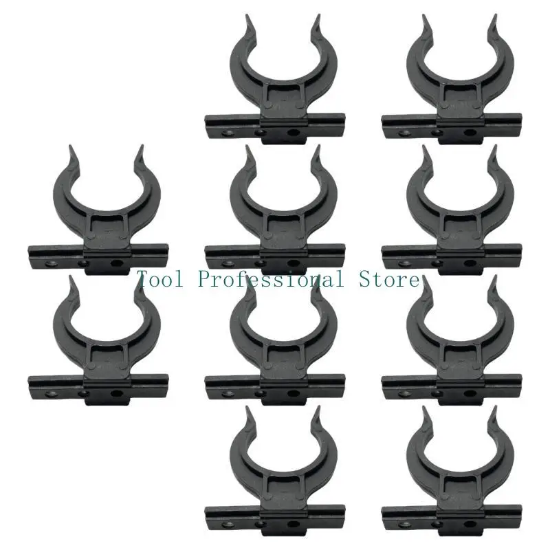Pacchetto da 57qf 10 bottoni da cucina multiuso fissaggi in plastica robusta per 32 gambe armadio da 42 mm senza viti