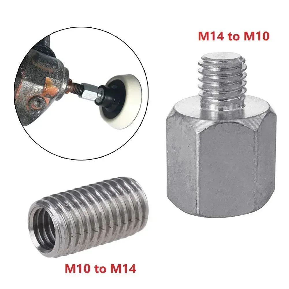 1PCS M10 Angle Grinder Adapter Angle Grinder Polisher Thread Drill Bit Interface Converter Power Tool Thread  Adapter