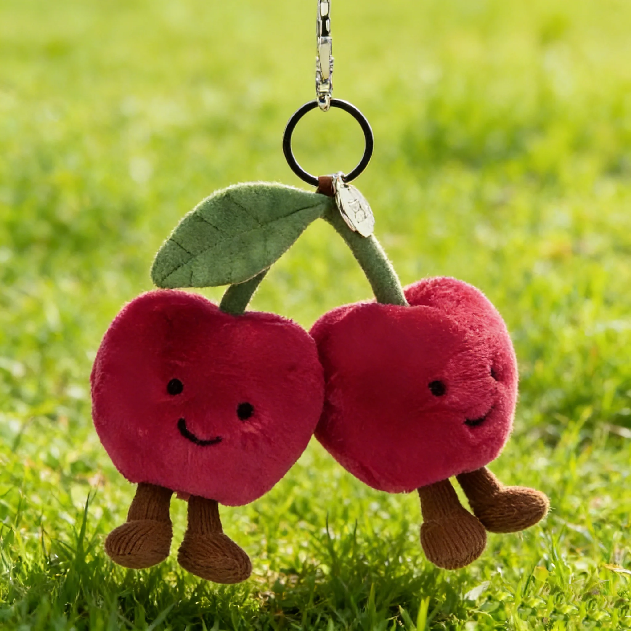 Breloczek z serii Jelly Fun, urocza pluszowa zabawka, przytulanka, zabawka uspokajająca, prezent na festiwal, rozmiar S