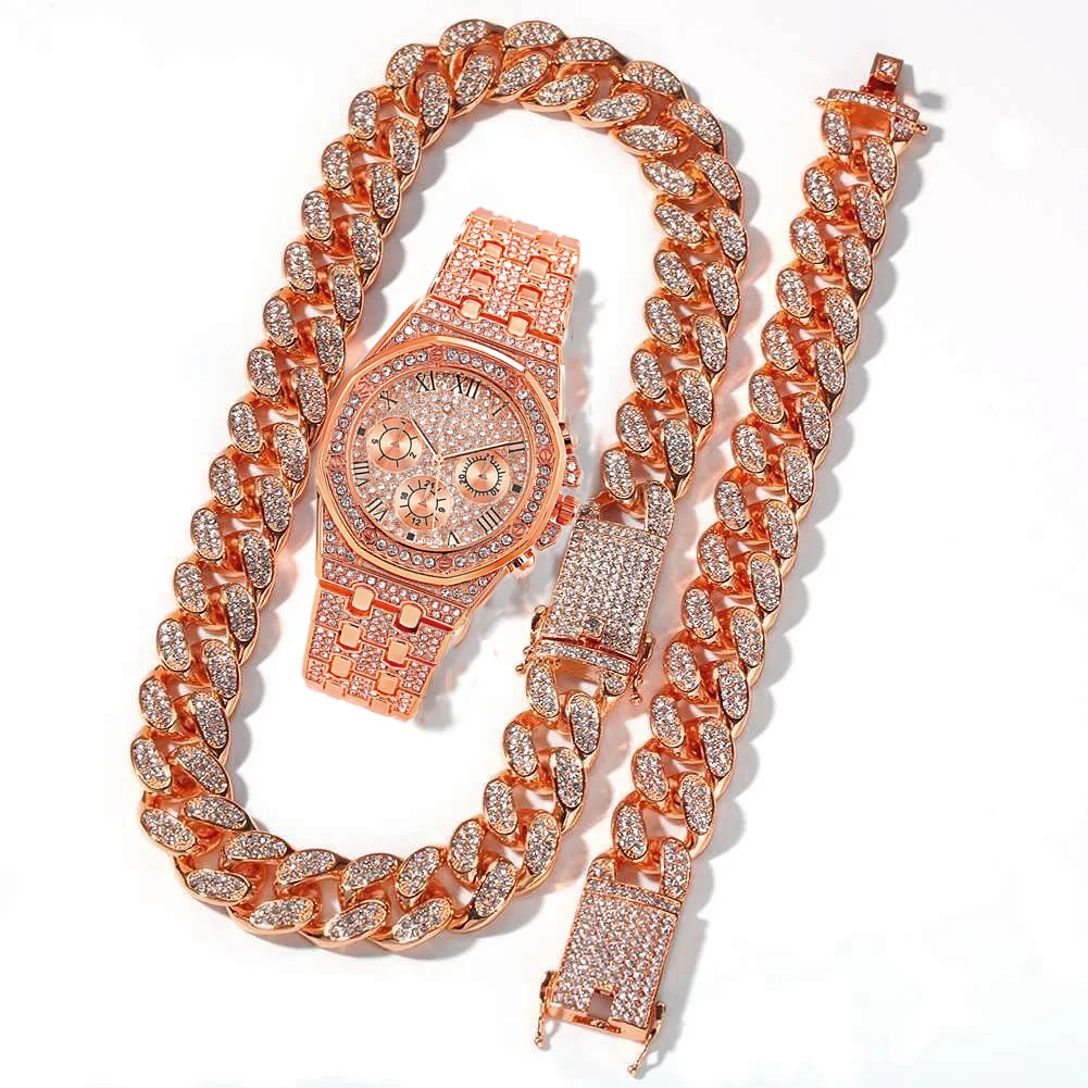 Set de Reloj para Hombre con C - Luxury Watch Miami reseña y precio
