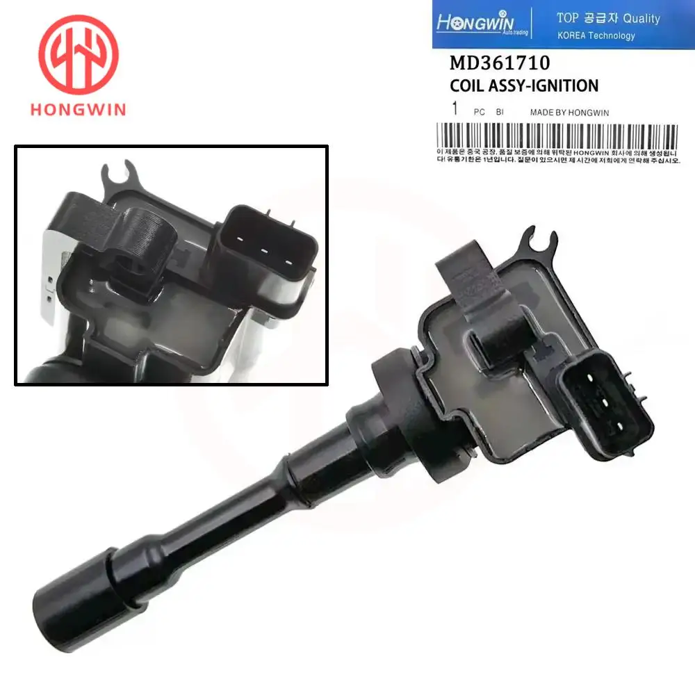 Véritable n° : MD 361710   Bobines d'allumage pour Mitsubishi Space Star Lancer 1,6 L Mirage V 1,3 4 Cyl 1,3 L 1,6 L 1,8 L 2,0 L 099700048