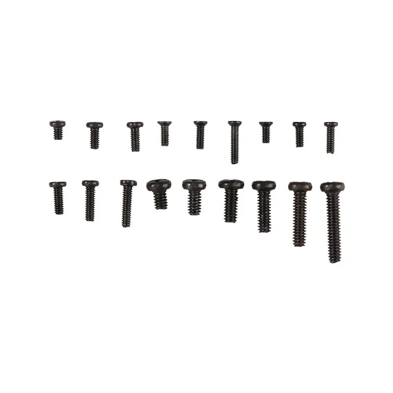 500pcs 미니 나사 너트 마이크로 노트북 컴퓨터 조립 수리 나사 선글라스 전화 수리를위한 패스너 세트