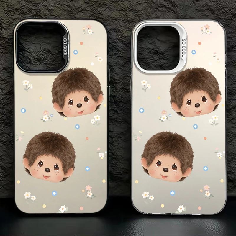 Doll M-monchhichis-s Frosted Case for Xiaomi Mi 15 15T 14 Ultra 14T 13T 12T 11 Lite POCO F6 F5 X8 X7 X6 X5 Pro Max Acrylic Cover