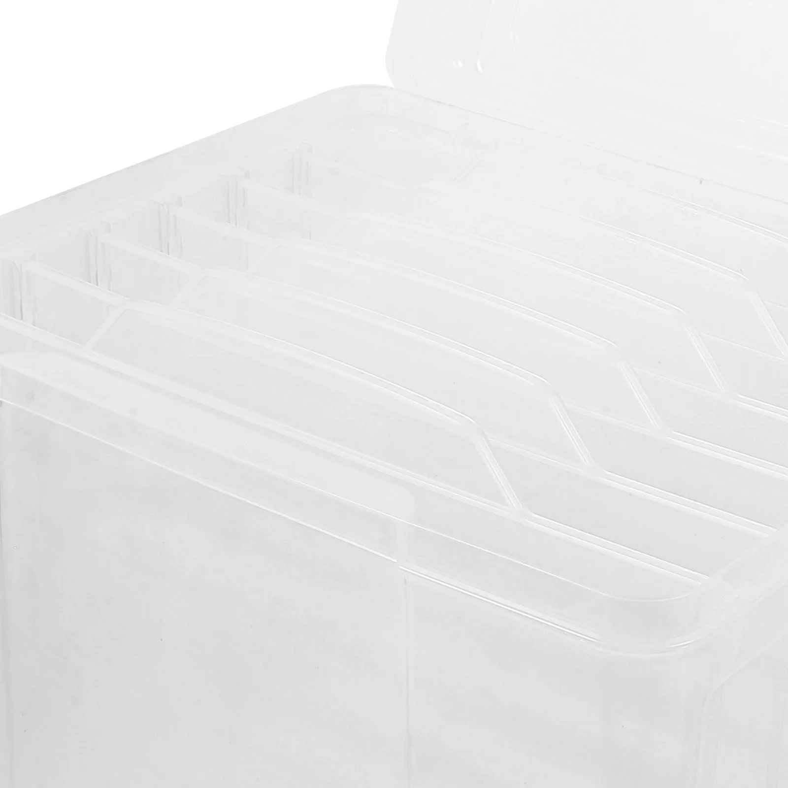 6 شبكات صندوق ملفات حافظة مستندات شفافة لمكتب المدرسة المنزل بطاقات المعايدة تشكيلة صندوق أوراق منظم #4