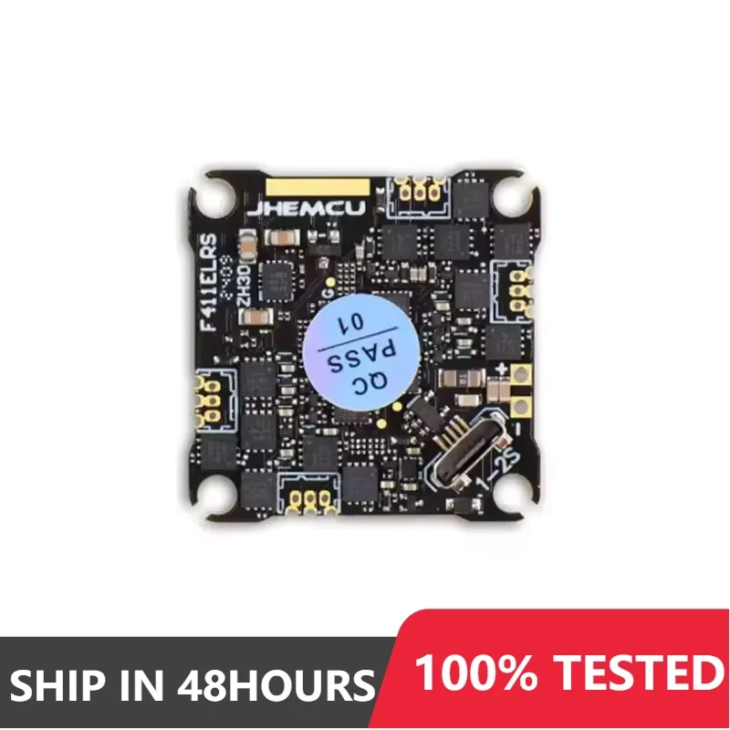 

F411ELRS AIO Flight Controller ICM42688-P OSD BLHELI_S 1-2S 12A 4in1 ESC ELRS 2.4G M3,25.5X25.5mm for RC FPV Drone