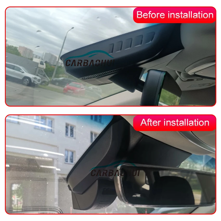 4K 2160P Easy Installation Car DVR Wifi Dash Cam Video Recorder For GEELY Atlas PRO STAR ZONE 2020 2021 2022 2023 2024 Dashcam